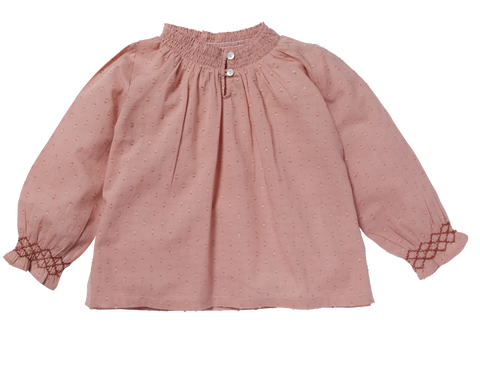 Girls Pink Flounce Trousers