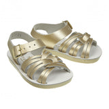 Baby Girl Strapwee Gold Sandals
