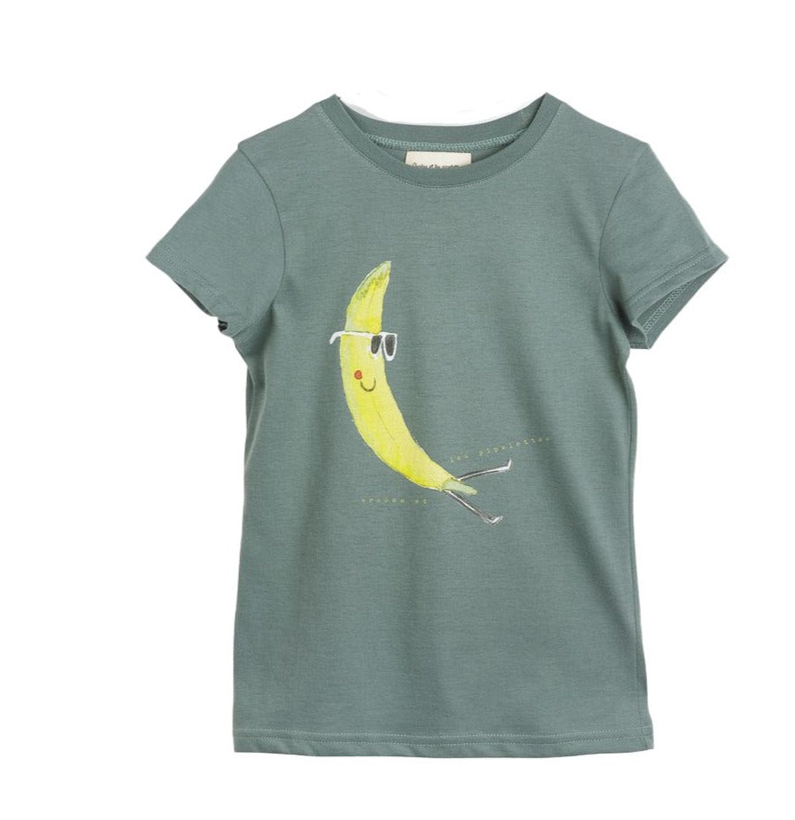 Boys Socrate "Banana" sage T Shirt