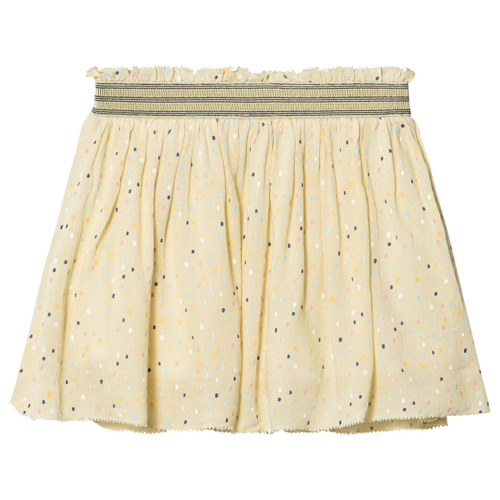 Girls Charita Pale Banana Skirt