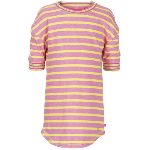 Baby Pima Cotton Body, Pink Stripes.