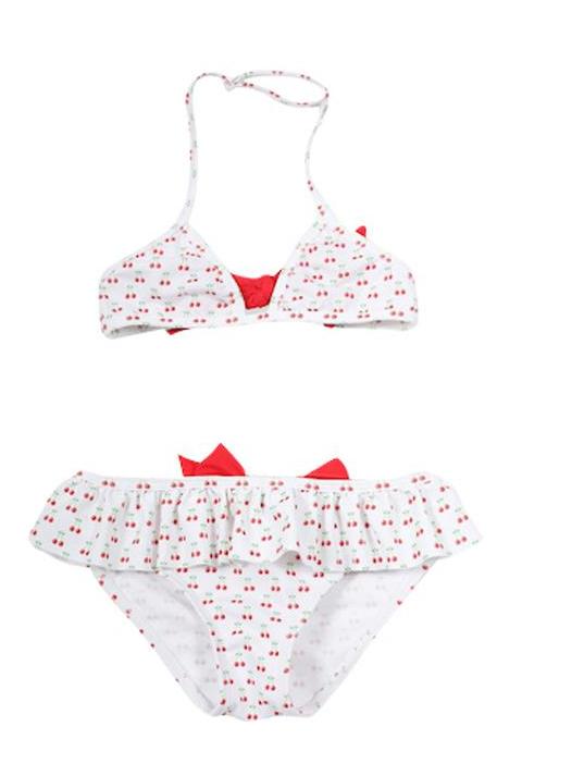 OAVQHLG3B Bikini Sets for Women Swimsuit Women Cherry Printed Cute Bikini  Set Push Up Swimsuit Beachwear Padded Swimwear 