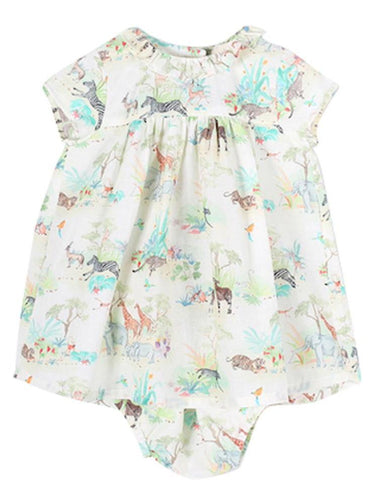 Baby Girl Suzie Carrot Print Dress