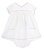 Baby Girl White Polympie Dress