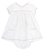 Baby Girl White Polympie Dress