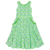 Girls Green Colada Dress