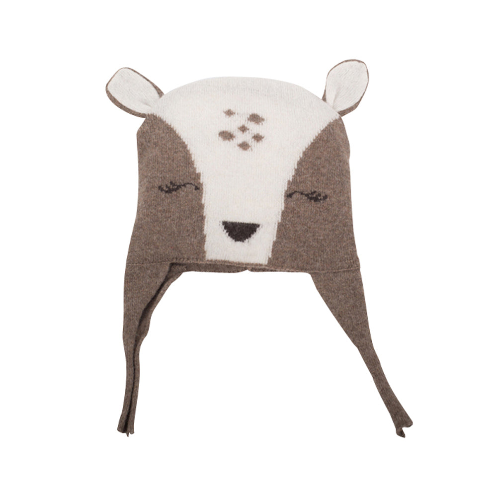 Boys & Girls Knitted Roos Hat