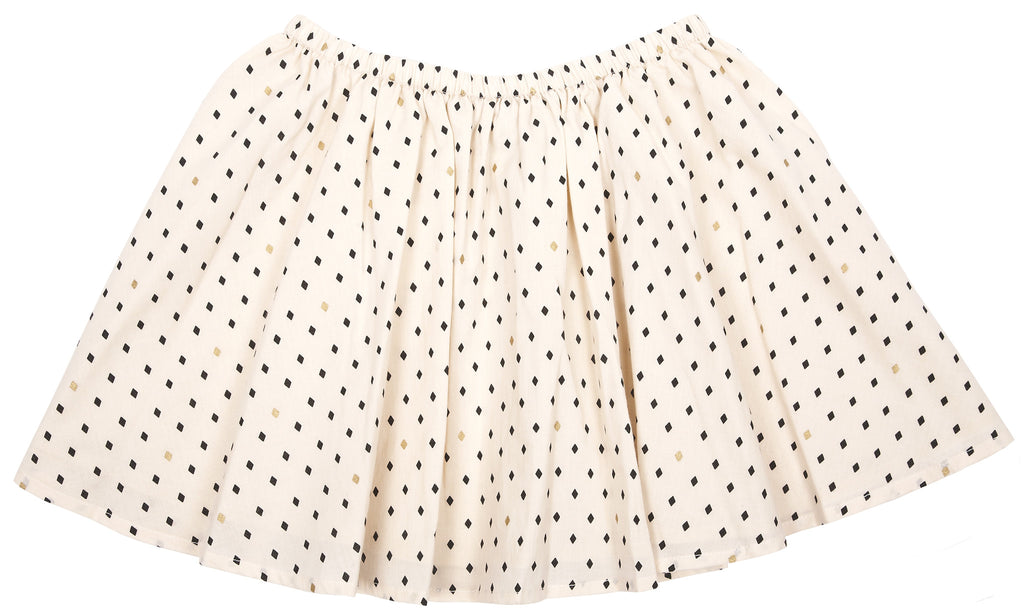 Baby Girl Diamond Shape Print Skirt