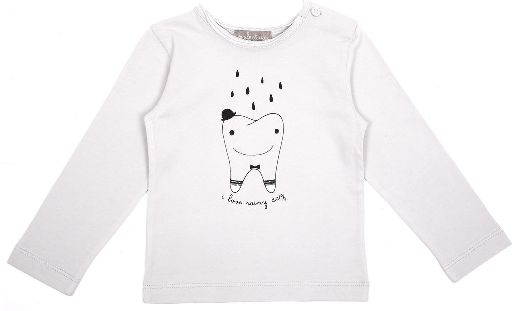 Baby Boy "Tooth in Hat" T shirt