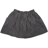 Girls Striped Lurex Skirt