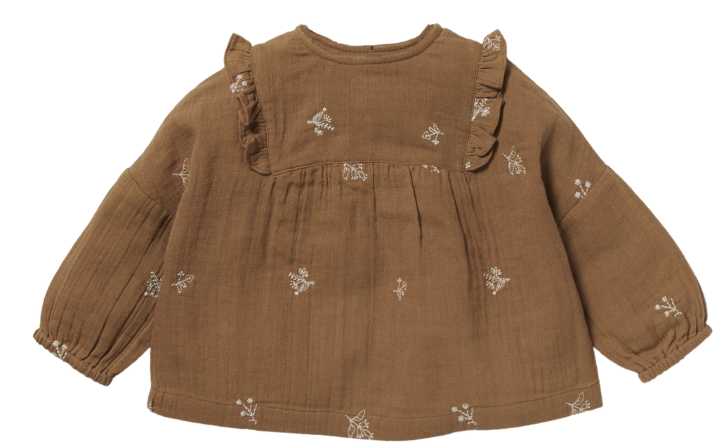 Baby Girl Ophrys Cannelle Blouse