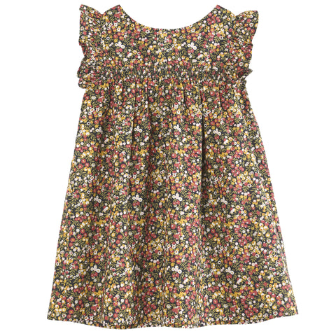 Baby Girl Pondine Savanna Print Dress & Bloomers