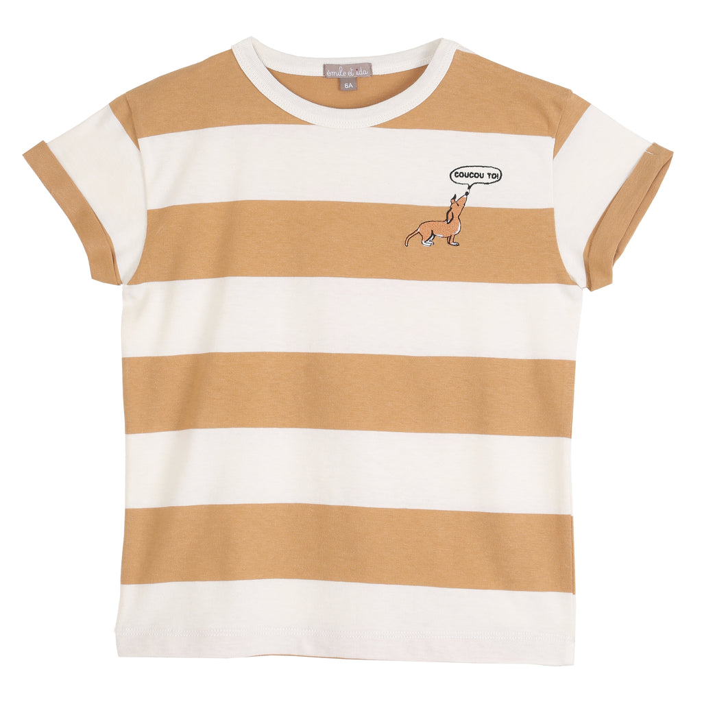 Boys Maple Striped T Shirt