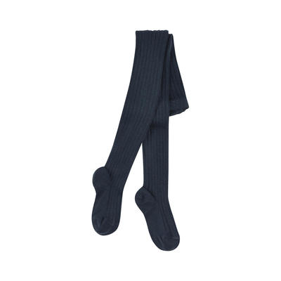 Baby Navy Smooth Tights