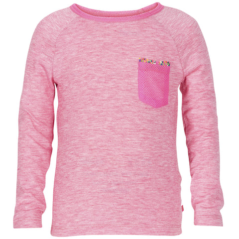 Girls Pink Yoga Cat T Shirt
