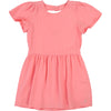 Girls Plain Pink Dress