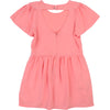 Girls Plain Pink Dress