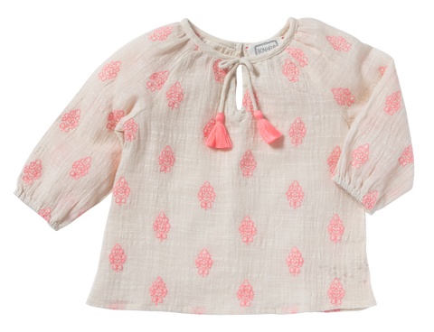 Baby Girl Ophrys Pink Blouse