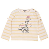 Baby Boy & Girl Organic Vanilla Surf the New Wave Tiger T Shirt
