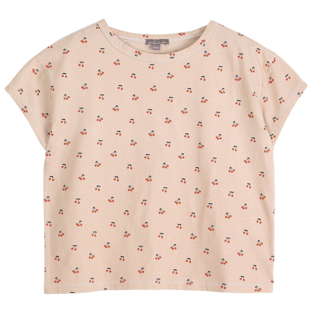 Baby Girl Cerise T Shirt – Milie et Hector