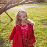 Girls Kensington Red Coat