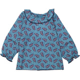 Girls Jeanne Liberty Anatolia Blue Blouse