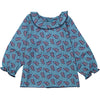 Baby Girl Jeanne Liberty Anatolia Blue Blouse