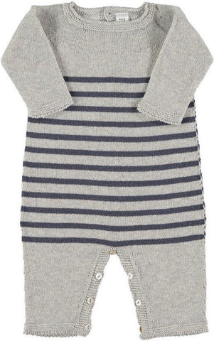 Baby Knitted Cardigan Anthracite Grey