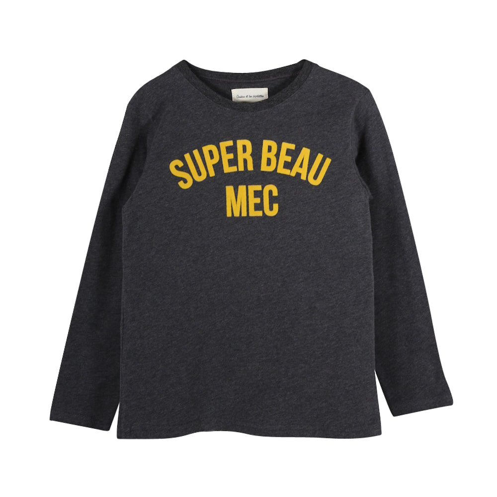 Boys Otto "Super Beau Mec" T Shirt
