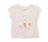 Baby Sandrine Nude Ice Cream T Shirt
